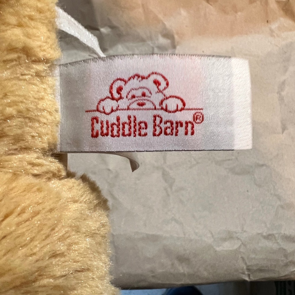 Cuddle Barn Lucas Lion Plush Tan Gold Animated Wild Thing Stuffed Animal Toy - Picture 6 of 7